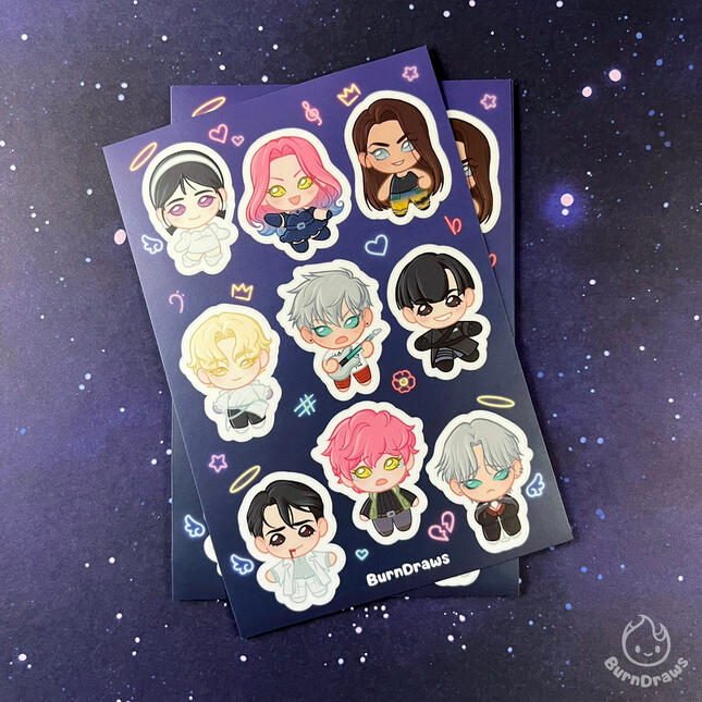 Alien Stage Stickersheet