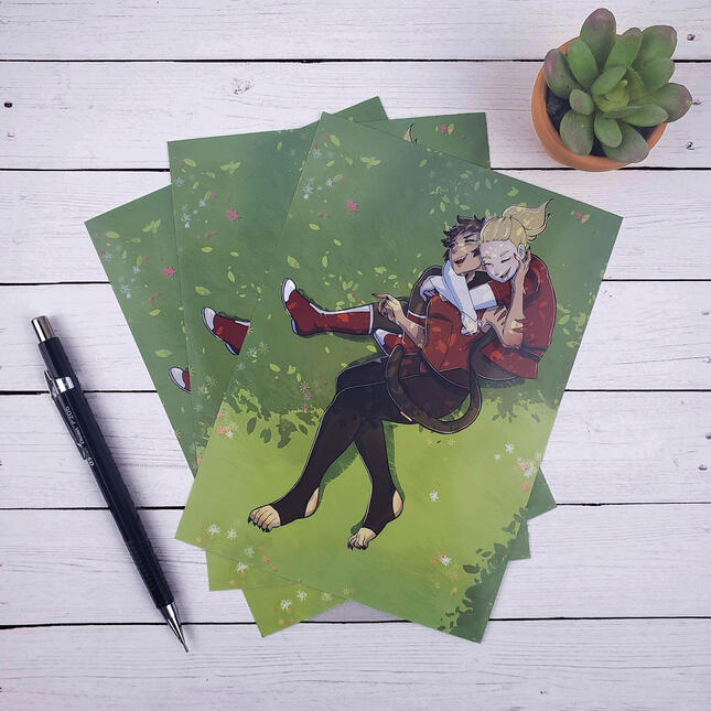 Catra and Adora prints