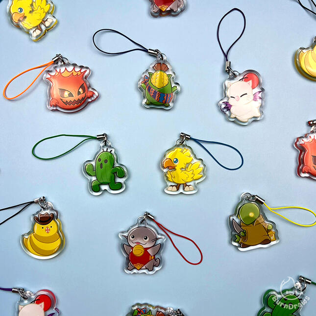 FFXIV Minion Keychain | 1.5" Acrylic Charm