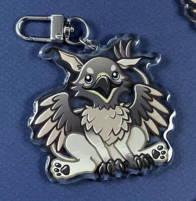 Dragon Age Assan Keychain | 2.5" Acrylic Charm