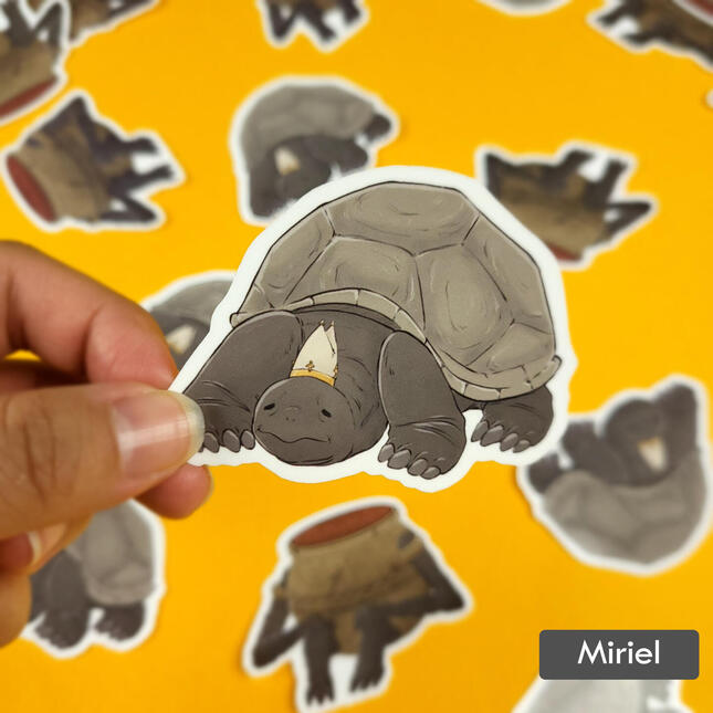 3" Elden Ring Miriel Sticker (Turtle Pope!)